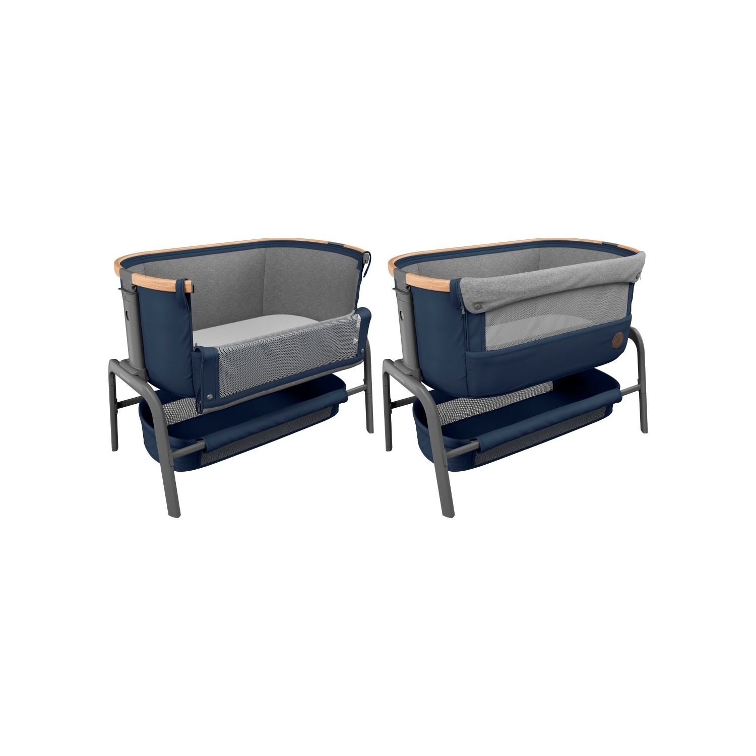 MaxiCosi Iora Ahşap Yatak Yanı Beşik Essential Blue Fiyatı MaxiCosi Iora Ahşap Yatak Yanı Beşik Essential Blue Fiyatı