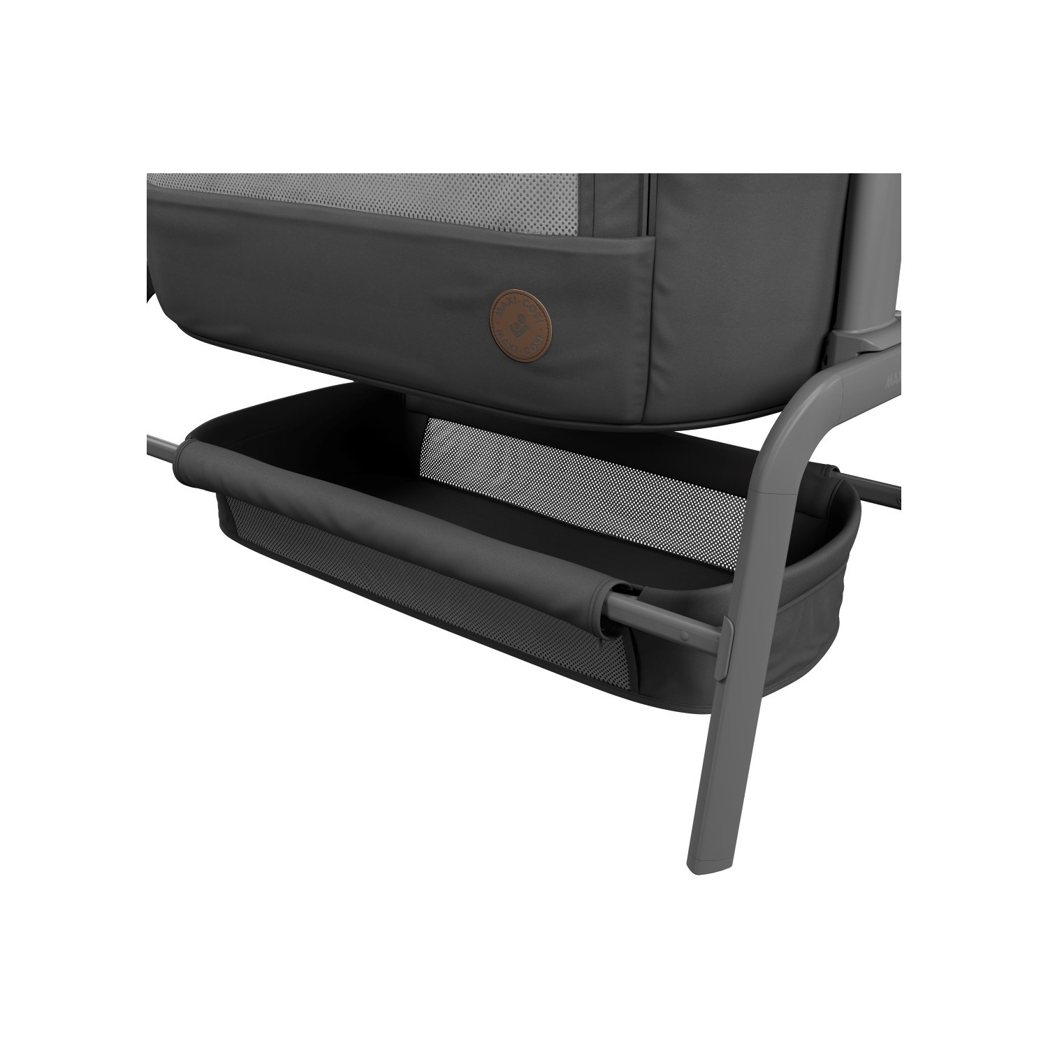 MaxiCosi Iora Ahşap Yatak Yanı Beşik Essential Graphite