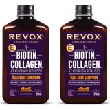 Revox Biotin Collagen At Kuyruğu Dolgunlaştırıcı Şampuan 400 ml x 2 Adet