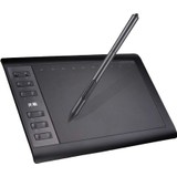 10moons G10 10x6 inç 8192 Seviye 5080LPI Grafik Tablet Siyah