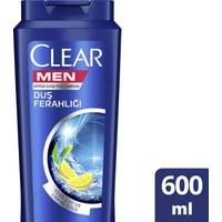 Clear Men Duş Ferahlığı Şampuan 600Ml