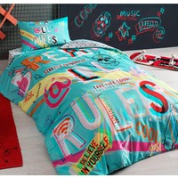 Tac Tek Kisilik Genc Modasi Ranforce Nevresim Takimi Hashtag Fiyati