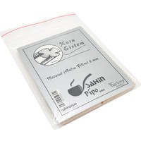 Şahin Pipo 6 mm. Ağaç Balsa 17'li Pipo Filitre, Filitresi pr89