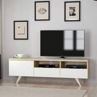 İnarch Dizayn Brüksel Tv Ünitesi Safir Beyaz