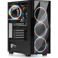 Dark Diamond Pro 750W 80+ Bronze 4x12cm RGB USB 3.0 Bilgisayar Kasası (DKCHDIAMONDPRO750BR)