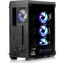 Dark Guardian Pro 600 80+ Bronze 4x12cm ARGB LED Fanlı USB 3.0 Bilgisayar Kasası (DKCHGRPRO680BR)