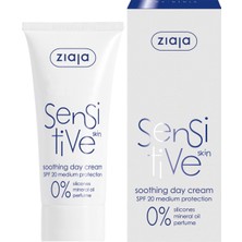 Ziaja Sensitive Skin Yatıştırıcı GündüzKremi SPF20 50ML