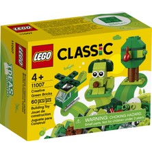 LEGO® Classic 60 Parçalık Yaratıcı Yeşil Yapım Parçaları Seti (11007) - Çocuk Oyuncak Yapım Seti