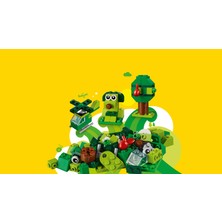 LEGO® Classic 60 Parçalık Yaratıcı Yeşil Yapım Parçaları Seti (11007) - Çocuk Oyuncak Yapım Seti