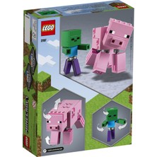 LEGO® Minecraft# 21157 BigFig Domuz ile Bebek Zombi