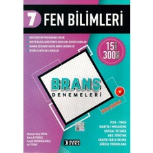 İşleyen Zeka Yayınları 7. Sınıf Fen Bilimleri Branş Denemeleri - Barış Altuntaş