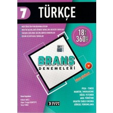 İşleyen Zeka Yayınları 7. Sınıf Türkçe Branş Denemeleri - Alper Tunga Kumtepe