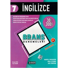 İşleyen Zeka Yayınları 7. Sınıf İngilizce Branş Denemeleri - Hüseyin Ediş