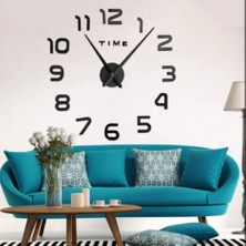 3D Wall Dıy Clock Yeni Nesil 3D Duvar Saati Model 2