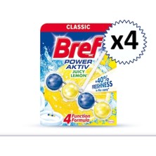 Bref Power Aktiv Limon Wc Klozet Blok 4 Adet
