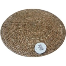 Sever Home Amerikan Hasır Servis Supla Örme Bambu 35 x 35 cm 6 Adet