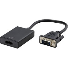 Hadron VGA To HDMI Çevirici + Ses