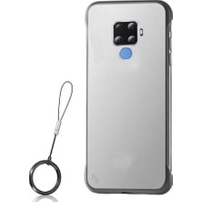 Microcase Huawei Mate 30 Lite Frameless Serisi Sert Rubber Kılıf Siyah