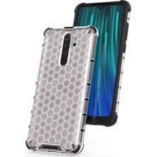 Microcase Xiaomi Redmi Note 8 Pro Ball Serisi Sert Tpu Kılıf Şeffaf