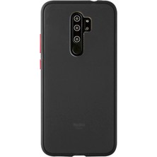 Microcase Xiaomi Redmi Note 8 Pro Bumper Tpu Serisi Sert Kılıf Siyah