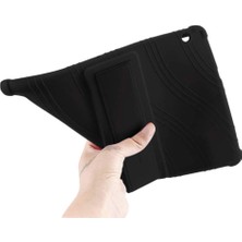 Microcase Huawei Mediapad T5 10.1" Standlı Silikon Tablet Kılıf - Siyah