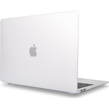 Microcase Macbook Pro 16" A2141 A2142 Shell Rubber Kapak Kılıf - Şeffaf