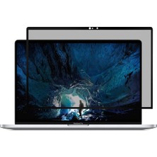 Microcase Macbook Pro 16 A2141 A2142 Frame Tam Kaplayan Ekran Koruyucu - Siyah