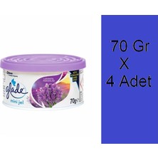 Glade Lavanta Mini Jel 70 gr 4'lü