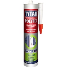 Tytan Professional Polyfix Silikonize Mastik Beyaz 470 gr
