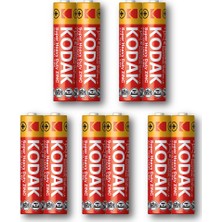 Kodak (5x2) 10 Adet Çinko Karbon Ince Pil