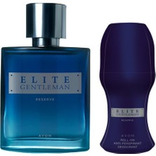 Avon Elite Gentleman Reserve Edt 75 Ml Ve Antiperspirant Roll On Deodorant