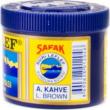 Nuri Leflef Klasik Ayakkabı Boyası Cilasız 200 ml Açık Kahve