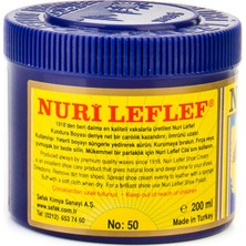 Nuri Leflef Siyah Klasik Ayakkabı Boyası 200 ml
