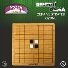 Adzen Reversi Ahşap Zeka Geliştirme Oyunu