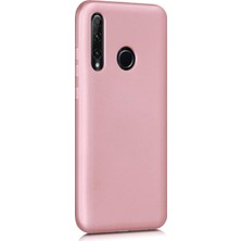 Microsonic Matte Silicone Huawei Honor 20 Lite Kılıf Rose Gold