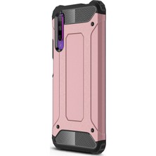 Microsonic Huawei P Smart Pro Kılıf Rugged Armor Rose Gold