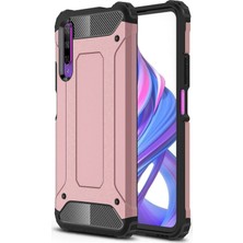 Microsonic Huawei P Smart Pro Kılıf Rugged Armor Rose Gold