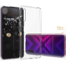 Microsonic Huawei P Smart Pro Kılıf Transparent Soft Beyaz