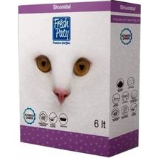 Fresh Paty Unscented Kokusuz Aktif Carbon Kedi Kumu 6 l