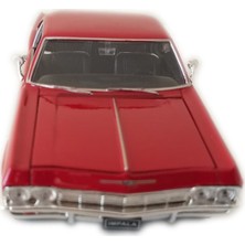 Welly 1965 Chevrolet Impala SS396 1/24-27 Ölçek Kırmızı Model Oyuncak Araba