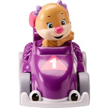 Fisher Price Eğlen & Öğren™ Hızlı Arabalar - Köpekçiğin Kız Kardeşi, Mor Oyuncak Araba, FGJ18