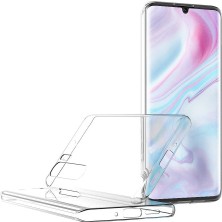 Microsonic Xiaomi Mi Note 10 Pro Full Koruma 360 Clear Soft Kılıf Şeffaf