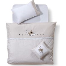 Sarev Sleepy V1  Açık Kahverengi Bebek Nevresim Takımı