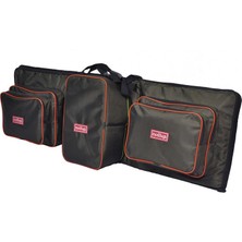 Modibags 3 Parça 390 142 Cm Parçalı Olta Kamış Çantası Siyah