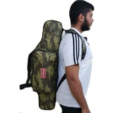 Modibags 95 Cm 4 Göz Lüks Olta Kamış Çantası Kamuflaj
