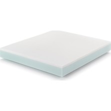Heyner Tek Kişilik Linen Series  Visco Yatak Lüx   Keten Kumaşlı Visco Yatak 80 x 190 cm