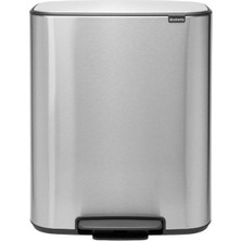 Brabantia Bo Touch Pedallı Çöp Kutusu Mat Çelik 60 lt