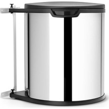 Brabantia Briliant Steel Mutfak Dolap Içi Çöp Kutusu 15 lt