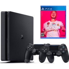 Sony Playstation 4 Slim İthalatçı Garantili + 2.Dualshock + Fifa 20