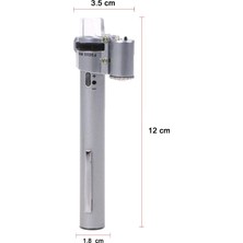 Microcase 100X Mini Ayarlanabilir Kalem Stili El Cep Mikroskop Ledli  Model  AL2432